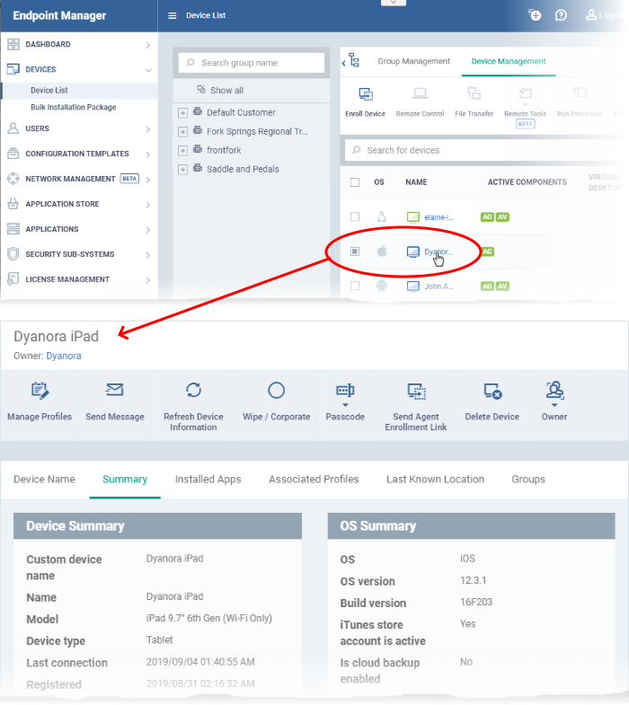 Device management framework ios 14 что это